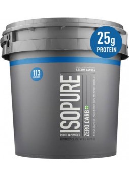 Isopure Zero Carb 100% Isolate Powder with 25gm Protein per serve Whey Protein  (3.4 kg, Creamy Vanilla)